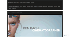 Desktop Screenshot of benwbach.com